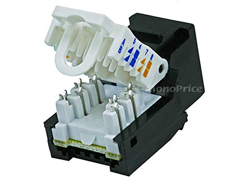 Conector Keystone Cat5e Monoprice RJ-45 sin herramienta miniatura 2