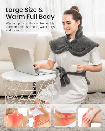 RENPHO Electric Heating Pad for Pain Relief
