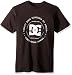 DC Men's Rebuilt 2 Short Sleeve Screen Tee, Black, Large
