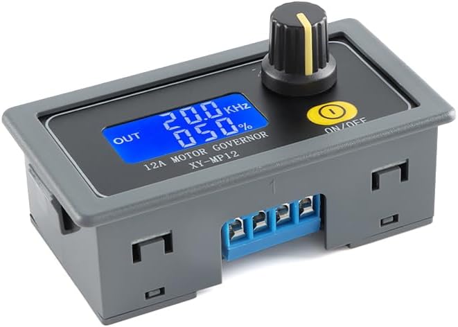 XY-MP12-W 12A 360W Motor Speed Controller with WiFi DC 6-30V 1Hz-150kHz PWM Pulse Frequency Motor LED Lighting Dimming Controller