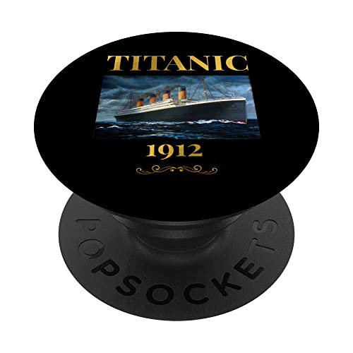 Titanic 1912 Voilier Bateau de croisière PopSockets PopGrip Interchangeable Cover