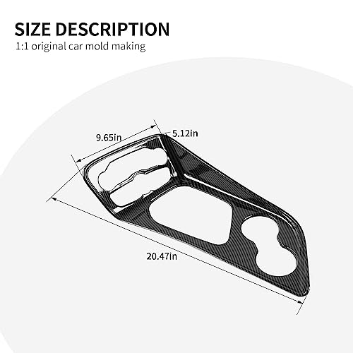 Cubierta Panel Cambio Linskip para Dodge Challenger 2015-2023 miniatura 6