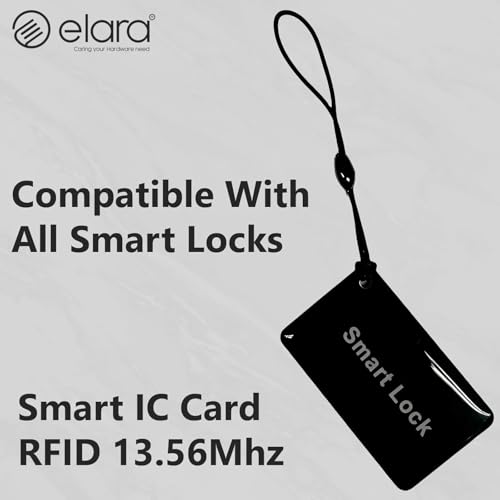 Image of Elara Smart Lock RFID Card Black Pack of 1