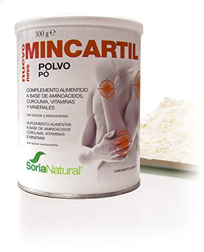 Soria Natural - Mincartil Reforzado - Complemento Alimenticio Indicado Para Dolor Musuclar, Articulaciones Y Huesos