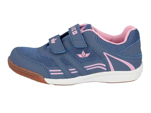 Lico Unisex Kinder Active Indoor V Hallenturnschuhe, Grau Rosa, 34 EU – Ansicht 3
