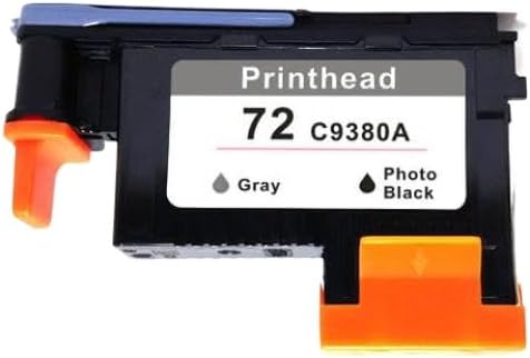 Compatible with KNZ 72 Printheads C9380A C9383A C9384A for 72 Print Head for 72 Designjet T610 T620 T770 T790 T795 T1100 T1120 T1200 T2300 Universal Fit Aftermarket Replacement(1PCS MC)