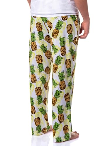 INTIMO PJammy Men's Tropical Pineapples Tossed Print Sleep Pajama Pants for Adults4