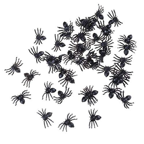 PRP Creation 60 Piece Mini Small Spider Toys Figure Playing Set and for Halloween Decoration (Black) (B0D4292311) Amazon Price History, Amazon Price Tracker