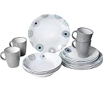 BRUNNER Set Plates Deep Sea 16 Pieces