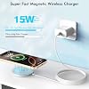 Magnetic iPhone Wireless Charger,10FT Fast Charging Apple Mag Safe Charger Wireless Charging Pad for iPhone Air/17 Pro Max/16 Pro/16 Plus/15 Pro/14/13/12/11/AirPods 3/Pro 3/2 Phone Mag safe Charge Pad
