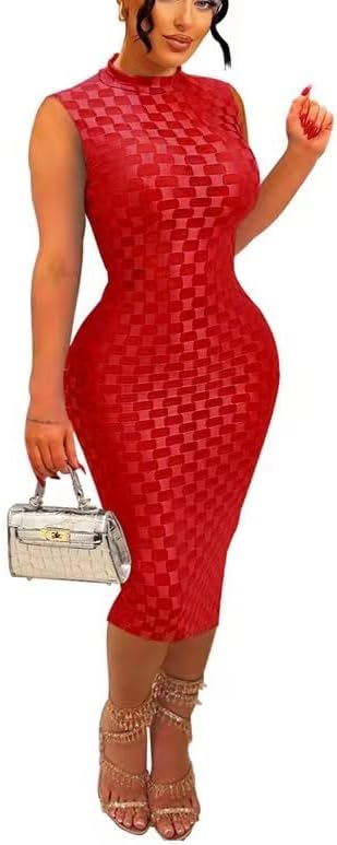 Women's Casual Turtleneck Long Sleeve Elegant Long Dress Lounge Mesh Bodycon Maxi Party Dresses - Image 3