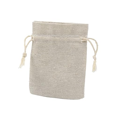 4 bolsas de algodón con cordón para fragancia lavanda miniatura 6