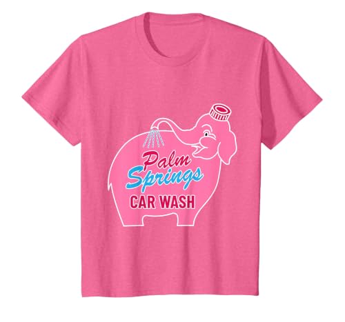 Palm Springs T-Shirt, Youth, Pink Heather, Large