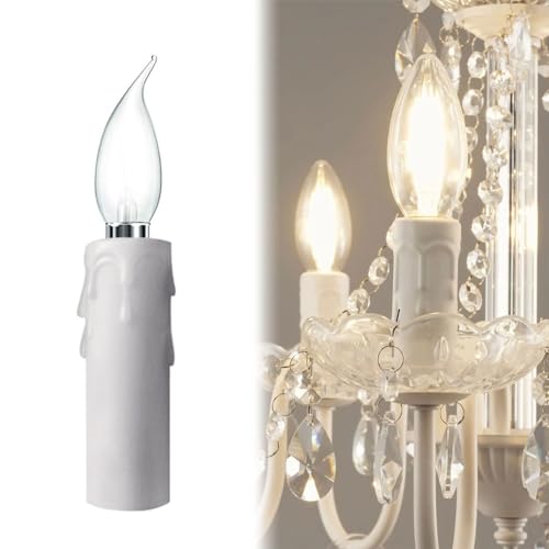 Miniatura 4 de Manga Para Velas De Plástico, Vela Portalámparas Casquillos, Manga Para Vela, Portalámparas Vela Casquillo Lámpara, Tubos De Vela Plástico Vela Casquillo Vela, Casquillo Para Velas, 10 Piezas