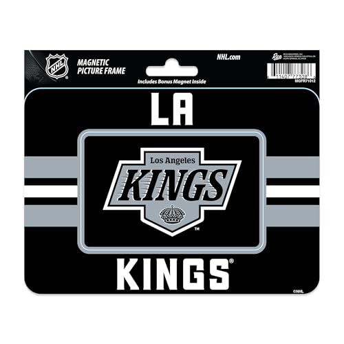 Rico Industries NHL Hockey Los Angeles Kings Stripes Magnetic Picture Frame (5