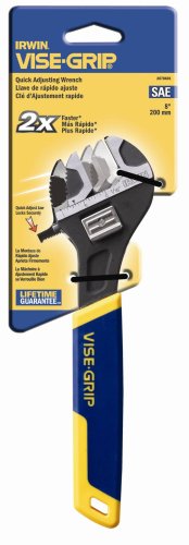 Irwin Industrial Tools 2078601 8-Inch SAE Quick Adjusting Wrench