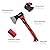 INTERTOOL 15” Hatchet Axe, Small Camp Hand Axe, 1.3 lbs, Wood Chopping, Splitting, Shock Absorbing Fiberglass Anti-Slip Handle HT-0261