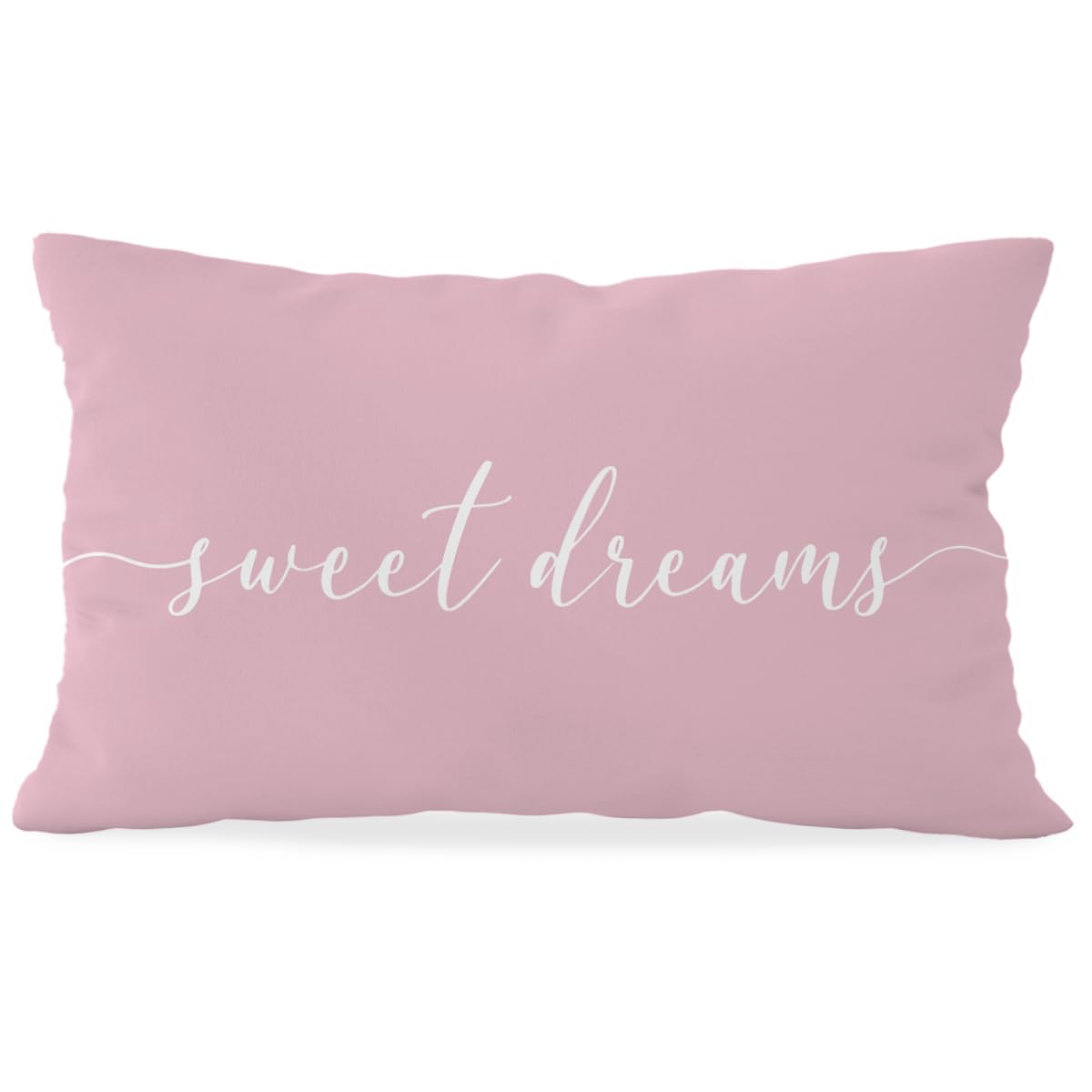 HONLUNG Sweet Dreams Throw Pillow Covers,Bed Decorative Pillows Covers, 12x20 Pillow Cover,Farmhouse Bed Room Decor Sesthetic,Home Decor for Couch Bed