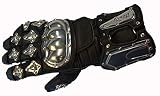 Motorradhandschuh Streetfighter Motorrad Handschuh Custom Schwarz S - XXXL