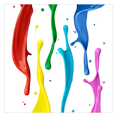 Preisvergleich Produktbild Vliestapete Farbspritzer, HxB: 336cm x 336cm