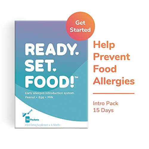 Ready, Set, Food! Early Allergen Introduction for Babies, Peanut, Egg & Milk: Stage