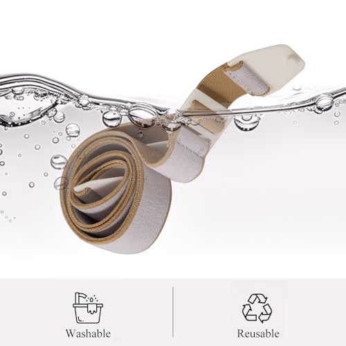 CYMNER 3 PCs Einstellbare stoma gürtel - Befestigt sicher an Stoma-Taschen(stoma zubehör), verhindert das Verziehen des Chassis, geeignet für die postoperative Versorgung nach Colostomy