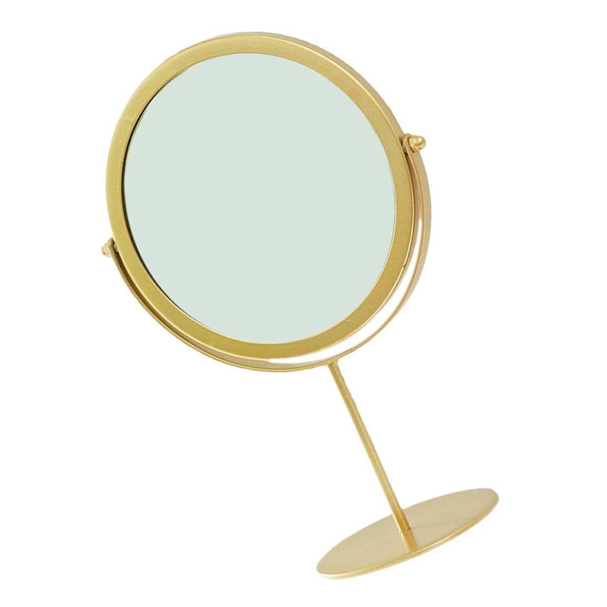 Miroir de maquillage rond pour fille, cadeau design délicat