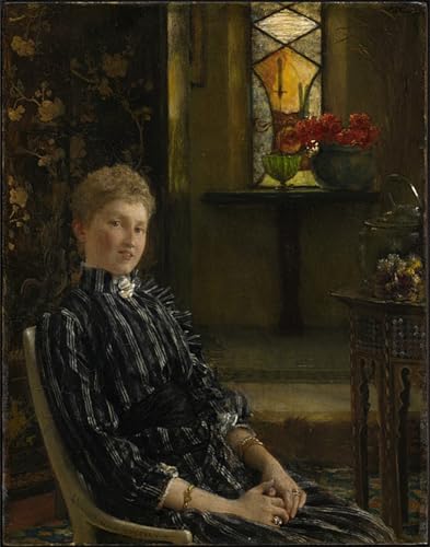 Cuadro en lienzo Ritratto della signora Ralph Sneyd para decorar la oficina en un formato de 60x90cm