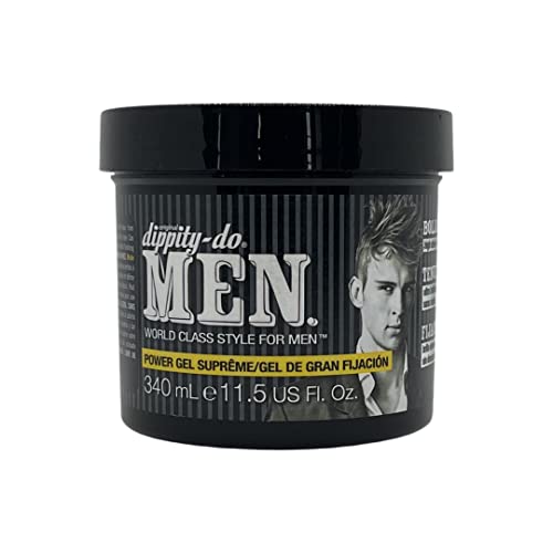 Dippity-do Men Power Gel Supreme - Mens Hair Gel 11.5 fl. oz.