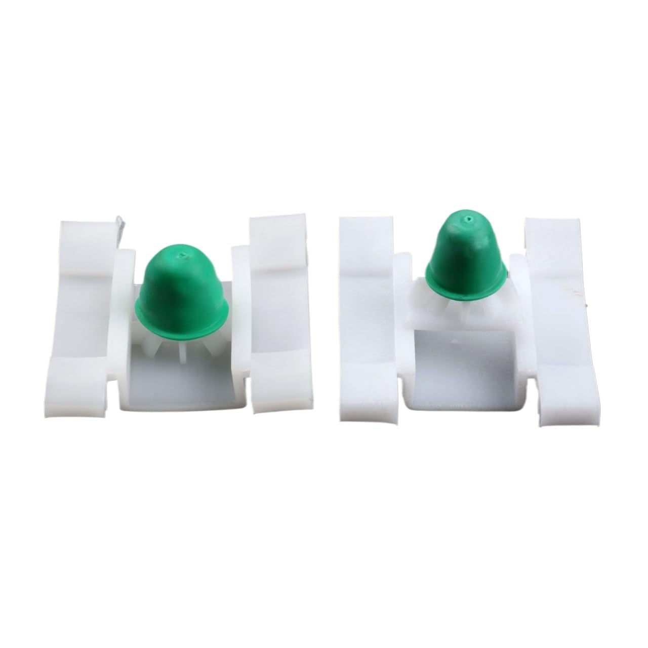 GLBMLMTHZP 10Pcs Car Door Moulding Trim Panel Clips Bumpstrip White Plastic Rivet Retainer Auto Fastener Clip