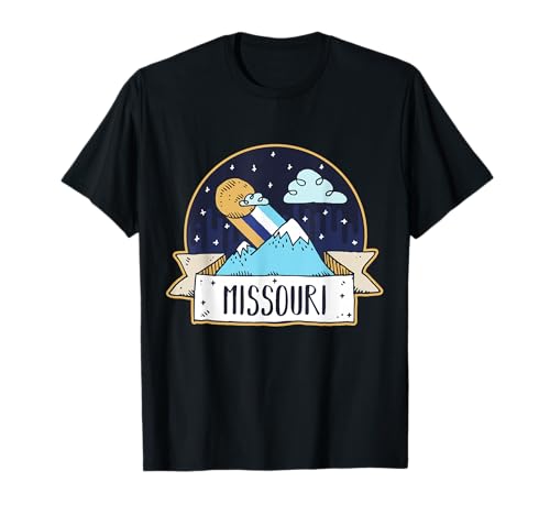 Cute Missouri Ozark Mountains MO Kids Matching Family T-Shirt