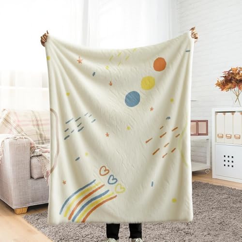 ブランケット 大判 ふわとろ毛布 掛け布団 シングル blanket for winter カラフル宇宙もふもふ とろふわ blanket for all season とろとろケット 車 フランネル 速乾 マイクロファイバー 暖かい 軽量