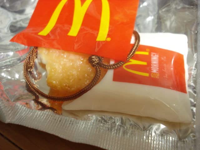 (新品未使用)激レア　マクドナルド 美味しそうなハッシュポテト型ストラップ 新品未使用)激レア マクドナルド 美味しそうなハッシュポテト型
