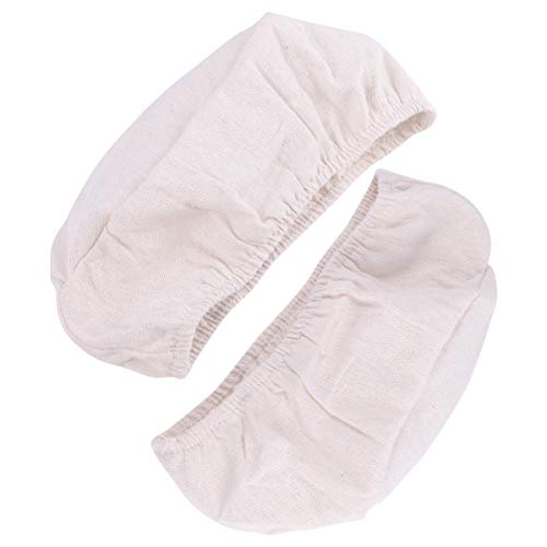 Cabilock 2 peças de forro de cesta de prova de fermentação de toalha de padeira, tapete de fermentaç