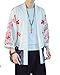 PRIJOUHE Men's Lightweight Kimono Jacket Seven Sleeve Open Front Cardigan Coat Japanese Style Bathrobe