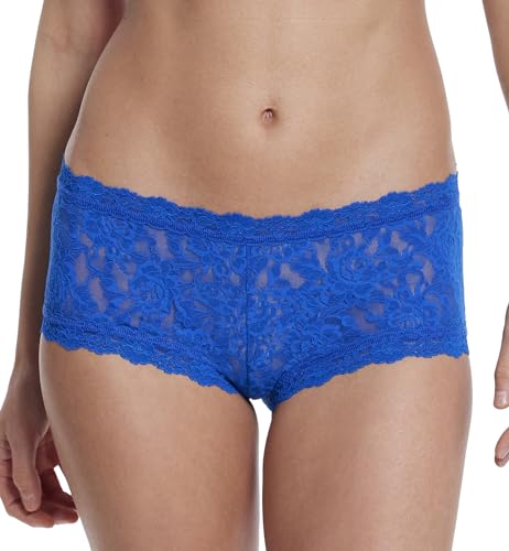 Short en dentelle Hanky Panky bleu taille S shorty femme invisible 4812P