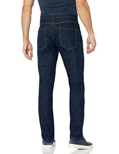 Amazon Essentials Men's Athletic-Fit Stretch Jean, Rinsed, 42W X 29L #TOP1