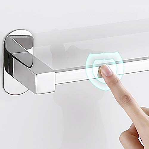Porte-serviettes mural 100 cm gain de place pour optimiser les petits espaces - 5