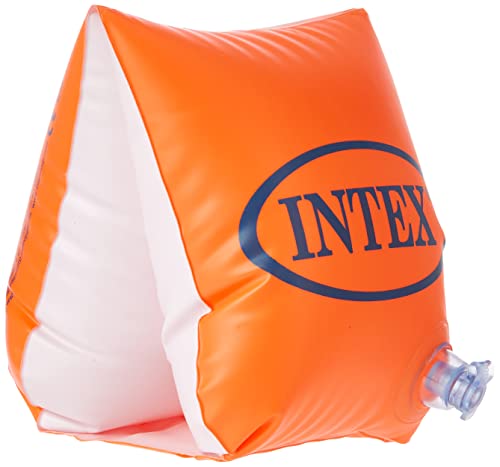 Image of Intex Kid's Plastic Swimming Arm Bands, 18x15x3 cm (Orange)