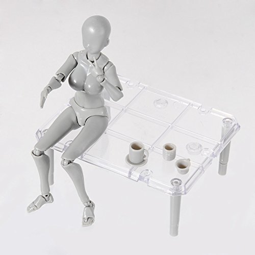 alextreme Art Mannequin Set,Action Figure,2 Pcs/Set Light Body PVC Movebale Action Figure Model for SHF Version 2.0 Gifts (03, C)
