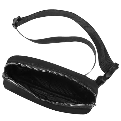 IMIKEYA な軽量クロスボディバッグ 可能ストラップ付き 男女兼用防水ウエストポーチ アウトドア登山ランニング用