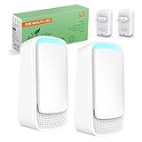 Mini Purificatore dâAria a Ioni Negativi (Confezione da 2) - Elimina Odori e Polvere Senza Filtri - Azione Silenziosa per Stanze Piccole come Camera, Bagno, Cucina e vicino alla Lettiera