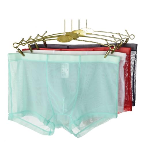 Men's Ice Silk Underwear Sexy Seamless Boxer Shorts Ultra-Thin Boxer Briefs2