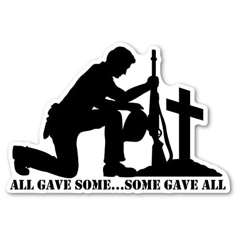 All Gave Some…Some Gave All Magnet by Magnet America Is 4.375" x 6.5" Made for Vehicles and Refrigerators Cover