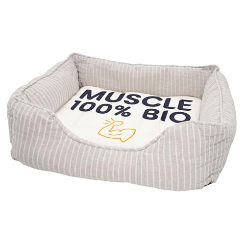 Lit confortable pour chien et chat avec coussin déhoussable et lavable