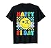 Happy Pi Day 3.14 Smile Math Number Math Pun Boys Girls Kids T-Shirt