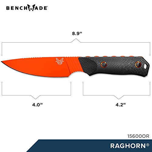 Benchmade - Raghorn 15600Or Hunting Knife With Black Carbon Fiber Handle (15600Or) #TOP7