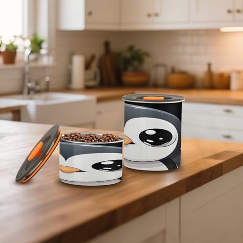 Recipiente Hermético de Acero Inoxidable para Café 500ml miniatura 6