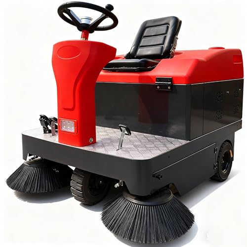 Industrial Walk Behind Floor Sweeper Electric Push