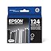 Epson T124120 DURABrite Ultra Black Moderate Capacity Cartridge Ink